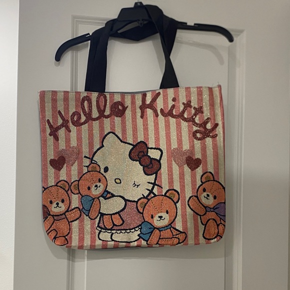 Hello Kitty Pink and White Tote Bag - Picture 1 of 2